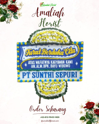 Papan Bunga Duka di Lemah Wungkuk