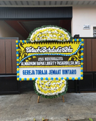 Papan Bunga Duka di Lemah Wungkuk