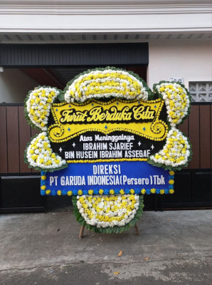 Papan Bunga Duka di Lemah Wungkuk